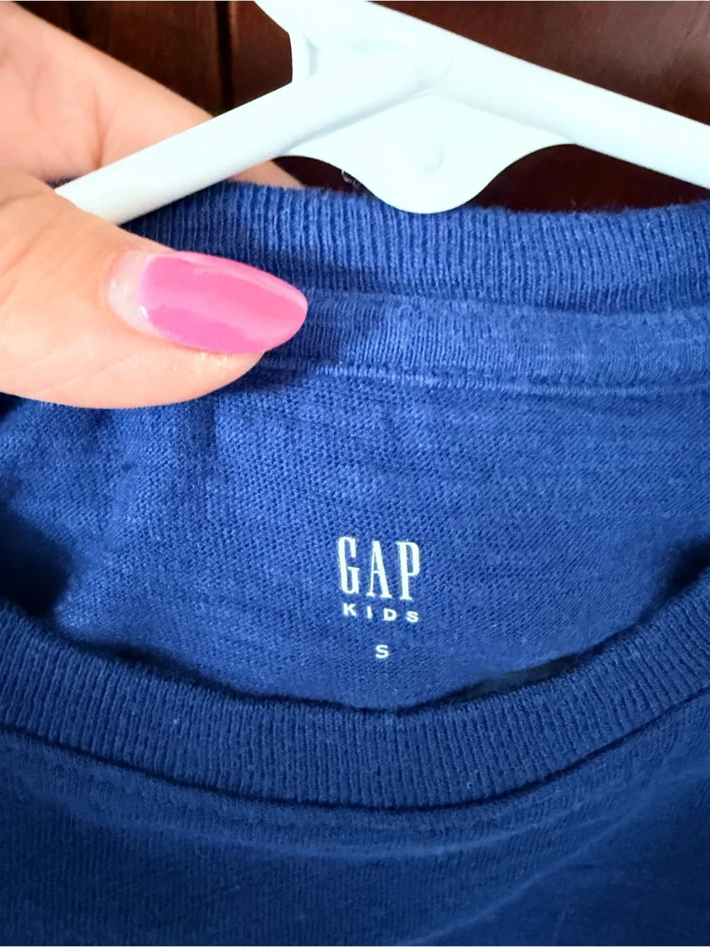 GAP Royal Blue Tee with Yellow Sun Graphic